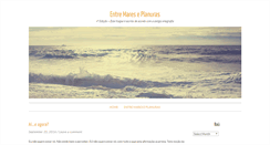 Desktop Screenshot of blogue.entremareseplanuras.eu