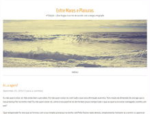 Tablet Screenshot of blogue.entremareseplanuras.eu